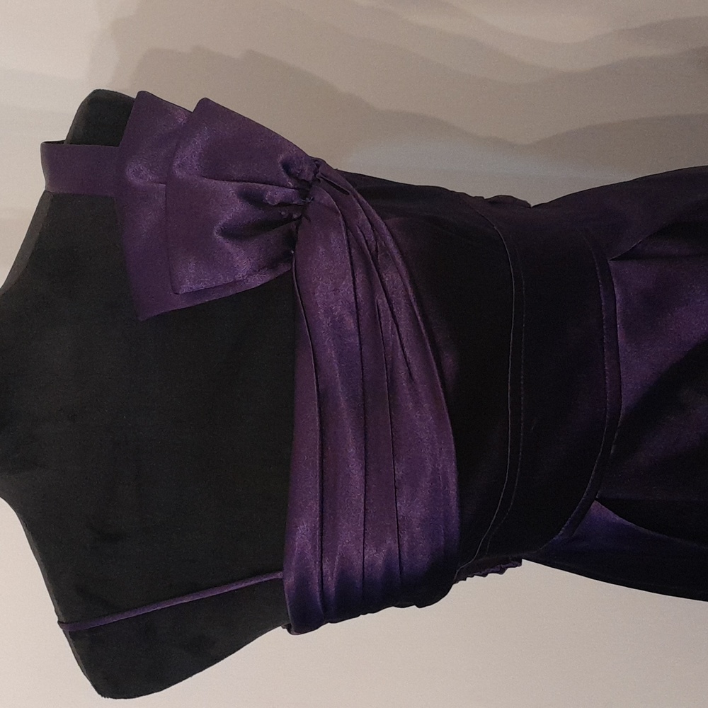 Teeze Me Dark Purple Dress 3